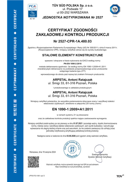 EN 1090-1_2009 A1_2011 EXC3