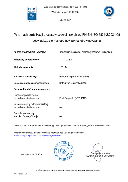 PN-EN ISO 3834-2_2021